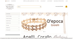 Desktop Screenshot of gioielleriamanzoni214.com